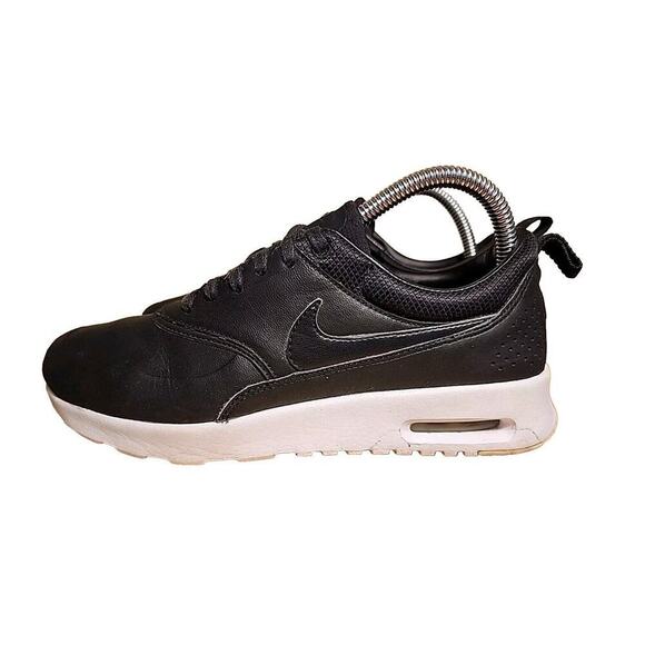 Nike Air Max Sneaker Thea Premium Running 616723 Black Casual Shoes women’s 8.5 - Picture 3 of 8